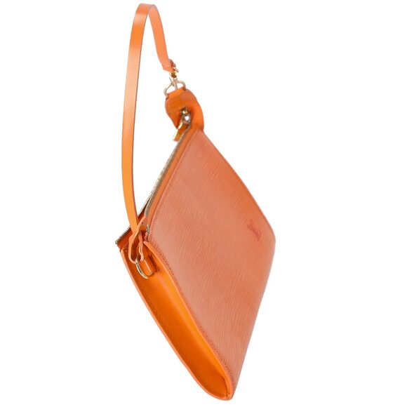 Louis Vuitton Pochette Accessoires 24 Epi Handbag M5294H Mandarin Leather - Picture 2 of 7